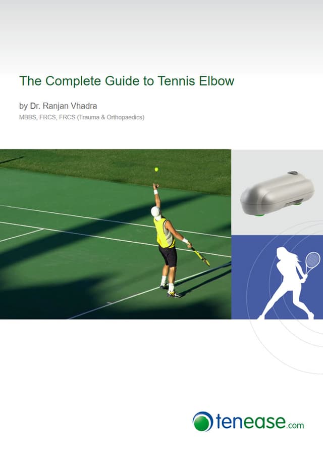 Tennis Elbow Treatment Guide PDF Cover